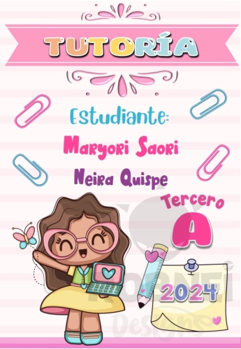 Tutoria Caratula Rosa